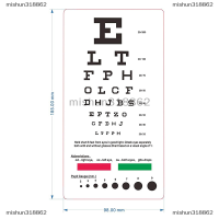 mishun318862 Snellen Eye Wall CHART Wall Art ภาพวาดพิมพ์บนผ้าไหมผ้าใบโปสเตอร์ตกแต่งบ้าน