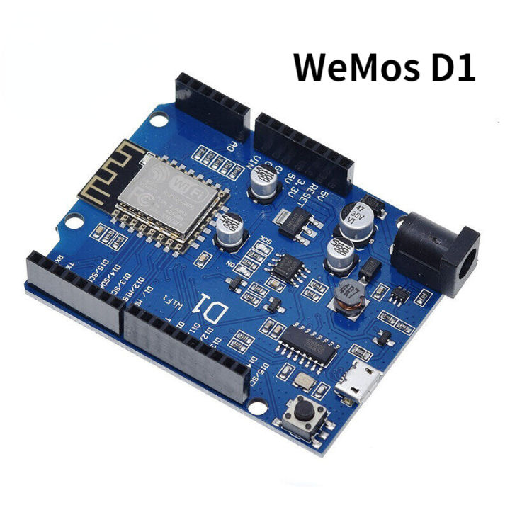 อุปกรณ์อิเล็กทรอนิกส์อัจฉริยะ-esp-12f-wemos-d1-wifi-uno-ที่ใช้บอร์ดเสริมสำหรับ-arduino-esp8266เข้ากันได้กับ-ide