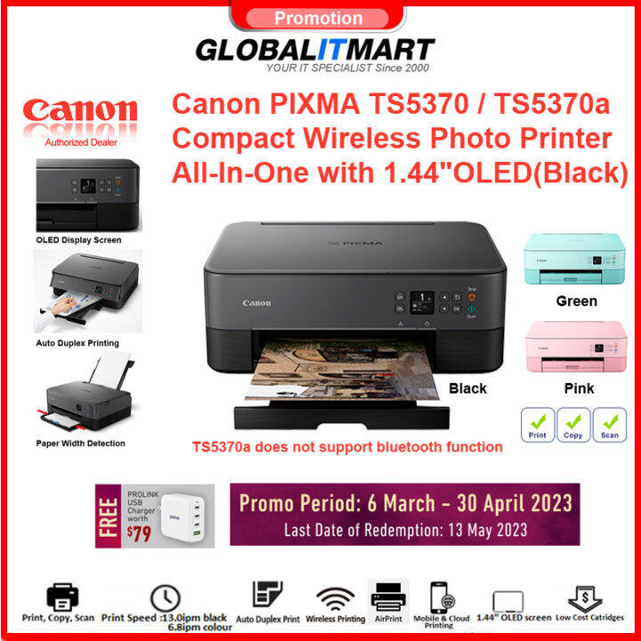 CANON PIXMA TS5370 / TS5370a Inkjet Printer. Compact Wireless Photo All