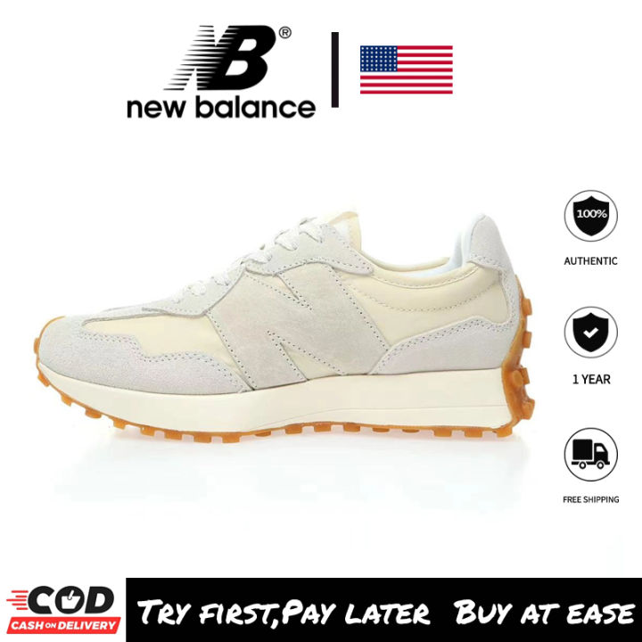 New Balance ms327 running shoes authentic suede mesh unisex NB327