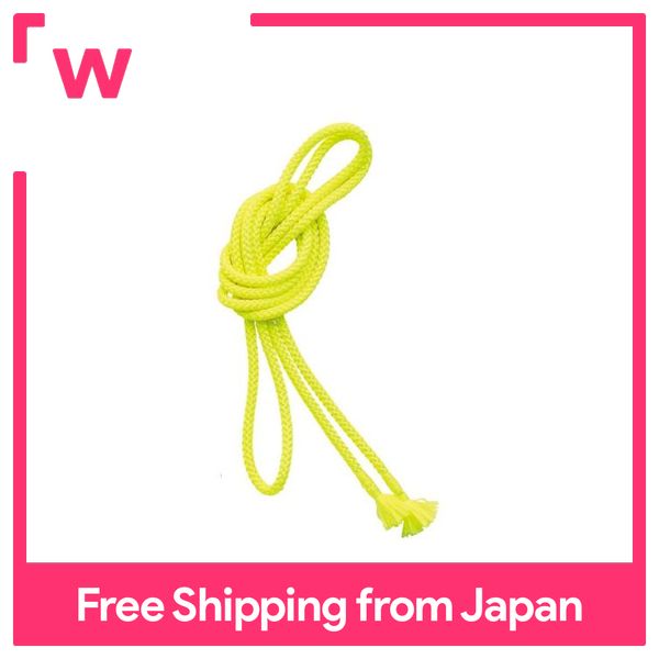 Sasaki Japan RG Rhythmic Gymnastics Spiral Rope L:2.5m MJ-243 Orange Yellow 