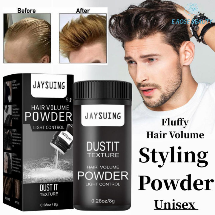 Mattifying Powder Natural for Unisex Delicate Hair Styling Powder ...