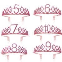 New Hair Accessories Birthday Hoop Headband Bands Kids Hairbands