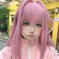 hitori gotoh wig  pink wig bocchi the rock cosplay wig wgh