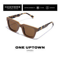 HAWKERS Brown Olive ONE UPTOWN Sunglasses For Men And Women. UV400 Protection. Official Product Designed In SpaIn HOUP21WEX0