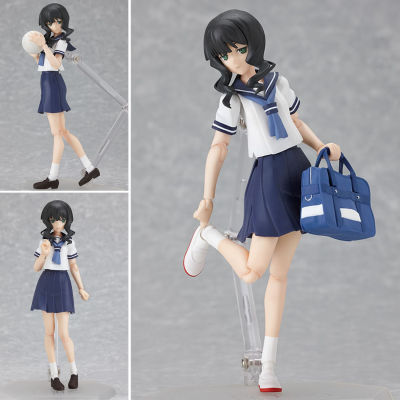 Figma ฟิกม่า งานแท้ 100% Figure Action Max Factory จาก Black Rock Shooter แบล็ค ร็อค ชูตเตอร์ Takanashi Yomi ทาคานาชิ โยมิ ชุดนักเรียน Ver Original from Japan แอ็คชั่น ฟิกเกอร์ Anime อนิเมะ การ์ตูน มังงะ ของขวัญ Gift สามารถขยับได้ Doll ตุ๊กตา Model โมเดล