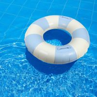 Striped Swim Ring Adult Water Float Floating Object Pool Circle Underarm Pvc Swimming Child  Lures  Baits