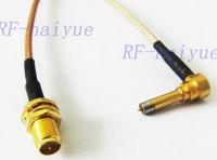 JP-MS156RPSMAF-0.2M : Jumper MS156 Plug + RG316(L=20cm.) + RP-SMA female bulkhead