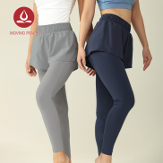 Moving Peach 2 in 1 Sports Leggings for women Sweat Pants High Waist