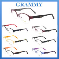 Grammy แว่นตา รุ่น 3167 กรอบเซาะร่อง Cateye ทรงตาแมว ขาสปริง วัสดุ สแตนเลส สตีล (สำหรับตัดเลนส์) กรอบแว่นตา สวมใส่สบาย น้ำหนักเบา ไม่ตกเทรนด์ มีความแข็งแรงทนทาน Gouging frame Eyeglass Spring legs Stainless Steel material Eyewear Top Glasses