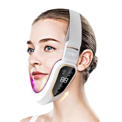 Facial Lifting Device LED Photon Therapy Facial Slimming Vibration Lift Chin Tool Care V-Shaped Cheek Face Double Massager R7S5