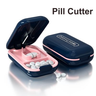 【CW】❉▩  Pill Cutter Medicine Tablets Splitter Cuts Vitamins Tablet Cut Pills