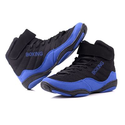 Men Professional Boxing Wrestling Combat Weight Lifting Shoes Male Soft Breathable Wearable Boxing Training Fighting Shoes