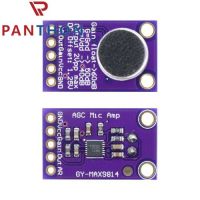 PANTHON บอร์ดเครื่องขยายเสียงระบบเสียงไมโครโฟน MAX9814โมดูลวงจรหลอดทดลอง Arduino ได้เพิ่มการควบคุม Gain อัตโนมัติ