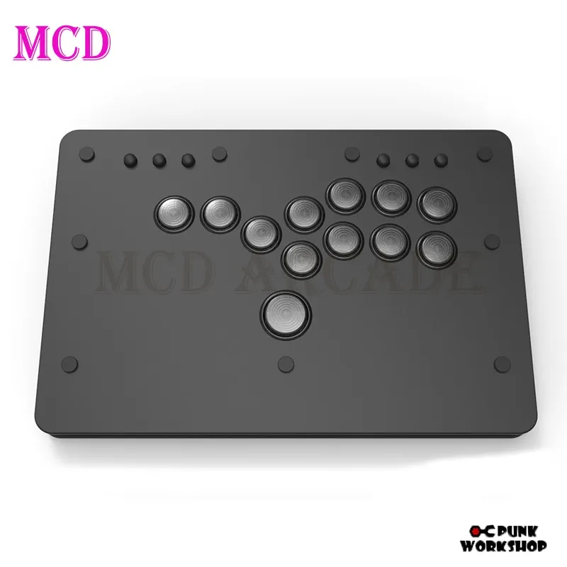 Punk Workshop Mini Hitbox SOCD Fighting Stick Controller