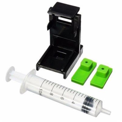 【JH】 Ink Refill Cartridge Clip  2pcs Rubber   Syringe for 60 61 62 63 65 122 121 301 302 664 652 304 ink