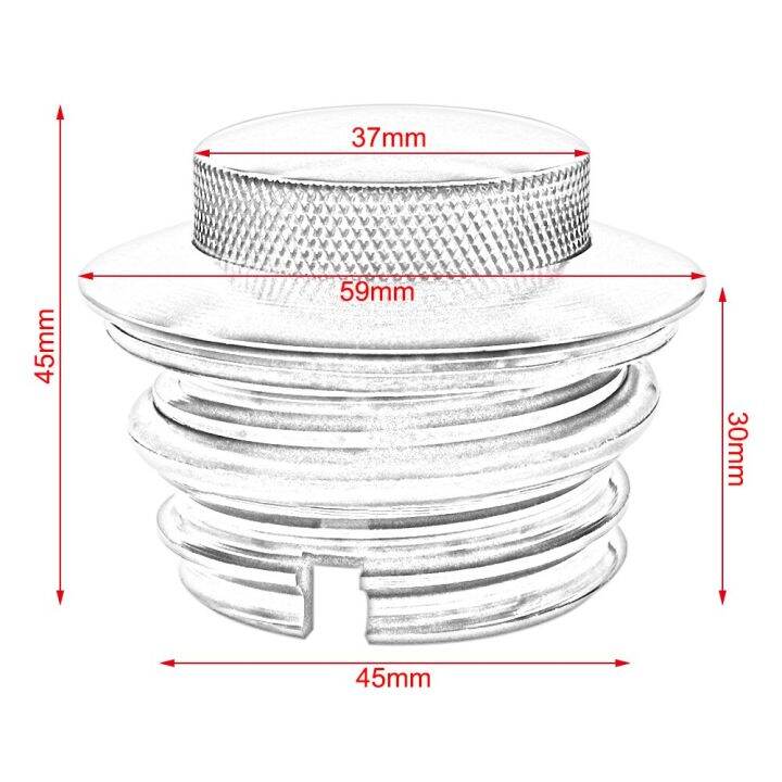 ฝาครอบถังน้ำมันรถจักรยานยนต์อลูมิเนียมฝาถังน้ำมันมันเชื้อเพลิงสำหรับ-harley-sportster-883-1200-xl1200-xl883-48-72-dyna-หางอ่อน-touring-1982-2010