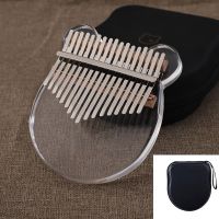 【YF】 Kalimba Transparent Musical Instrument for Thumb 21-Tone