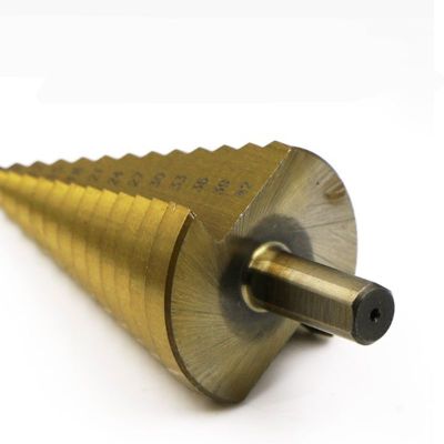 4-42mm HSS for TITANIUM Coated Step Drill Bit Drilling Power Tool for Metal Wood Drills Drivers