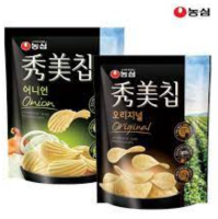 ขนมมันฝรั่งทอดกรอบ sumi chips flavor brand nongshim 85 g 수미칩 농심 ขนมเกาหลี เลย์เกาหลี