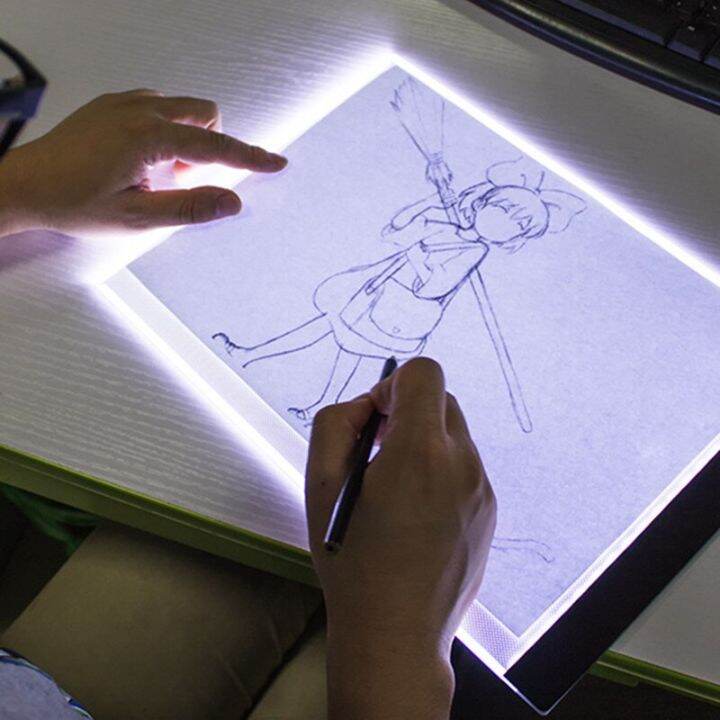 USB A4 LED Copy Art Drawing Tracing Stencil Digital Tablets Touch Board