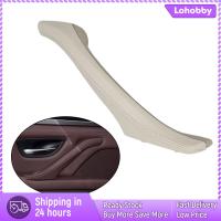 Lohobby ชุดที่จับแบบดึงประตูภายในรถยนต์สำหรับ BMW 5 F11 F10สีเบจขวา