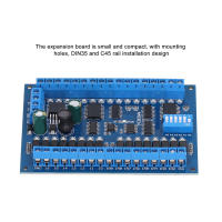 8-50MA การเดินสายไฟ16ช่องสัญญาณบอร์ดขยายสำหรับเครื่องพิมพ์ RS485รีโมทคอนโทรล DC 6.5-30โวลต์สำหรับระบบเฝ้าระวังสำหรับสมาร์ทโฮม