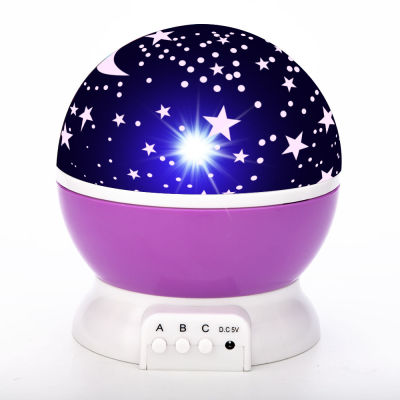 Galaxy Night Light Projector Star Moon Lamp for Children Kids Bedroom Decor Projector Rotating Nursery LED Baby Lamp Gift