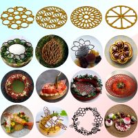 【hot】▪  Food Grade Sugarcraft Silicone Molds Fondant Pattern Chocolate Moulds Decorating Tools