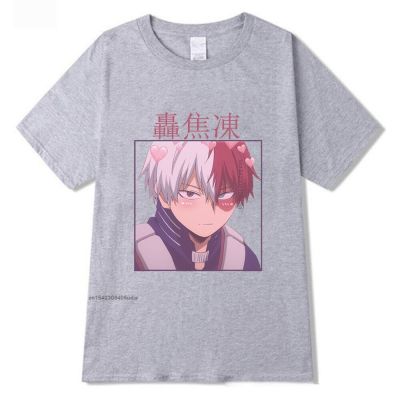 My Hero Academia เสื้อยืดการ์ตูนตลกผู้ชาย Boku No Hero