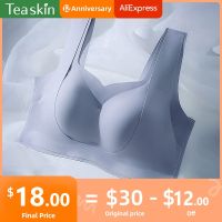 Tea Skin Push Up Wirefree Underwear Seamless Support lette Soft Tank Style Sports Lingerie Top Womens s Yoga