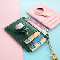 2023﹍ For Apple Air Tag Male Purses Smart Cover Case For AirTag Men Women Wallets Money Bags Anti PU Leather Card Holder Wallet