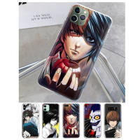 T-193 Anime Death Note โปร่งใส อ่อนนุ่ม ซิลิโคน TPU เคสโทรศัพท์ หรับ Xiaomi Redmi Note 6A 8 9 9S 9A 7A F1 7 8A 9T S2 10A 10C 6 9C Pocophone Power Pro Prime