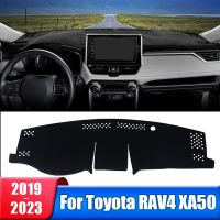 ♕♚ For Toyota RAV4 2019 2020 2021 2022 2023 RAV 4 XA50 Hybrid Car Dashboard Mat Sun Shade Pad Instrument Desk Carpet Accessories