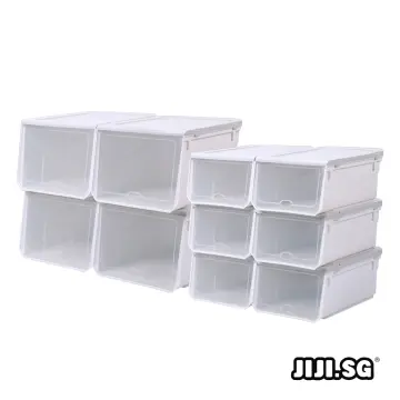 Iris front entry hot sale stacking shoe box