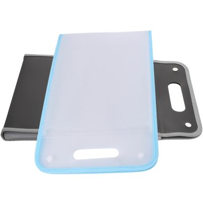 【hot】 2 Pcs Receipt Plastic Accordion Folder Documents Office Supplies File Organizer Organization