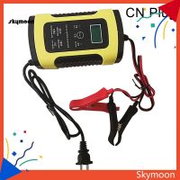 Skym* พาวเวอร์ซัพพลายชาร์จแบตเตอรี่อัตโนมัติ หน้าจอ LCD 12V 6A สําหรับมอเตอร์รถยนต์ dag