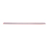 Groove Right Stainless Steel Metric Ruler 50 cm Stainless Metric Ruler