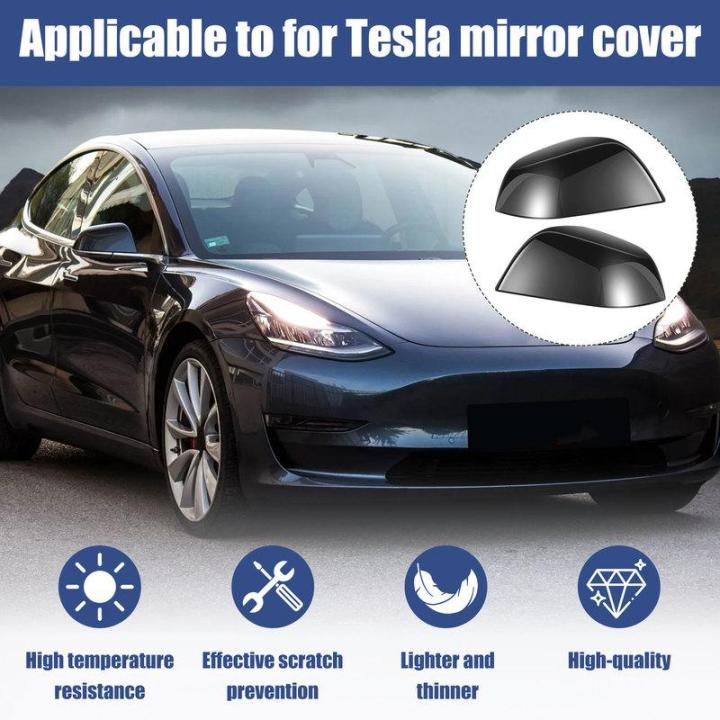 กระจกมองหลังรถยนต์ป้องกันใช้ได้กับรุ่น3-2017-2022กระจกปีกพลาสติกฝาครอบป้องกันชุดป้องกันกระจกมองหลังรถยนต์