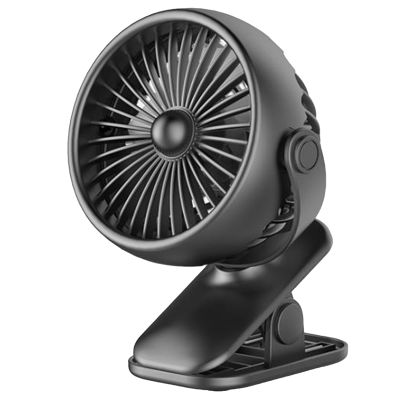 Rechargeable USB Fan Desktop Mini Fan 3 Speed Super Mute Cooler for Office Car Travel Portable Cooling Clip Fans