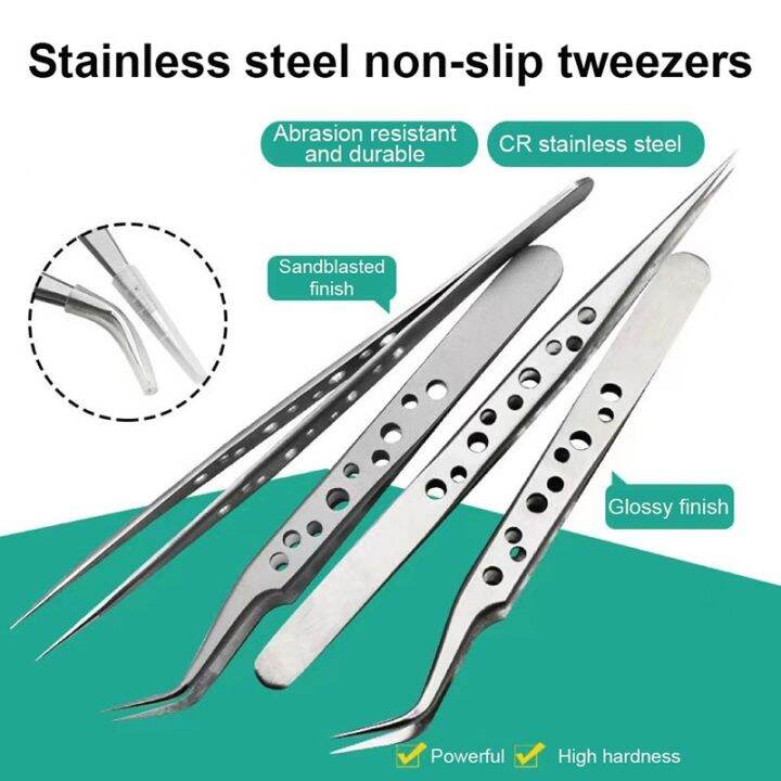 lz-industrial-precision-tweezers-anti-static-magnetic-stainless-steel-tweezers-set-for-electronics-soldering-maintenance-hand-tools