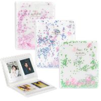 64 Pockets 3 Inches Photo Case Storage Album Name Card Book Holder Mini Album Picture Organizer  Photo Albums
