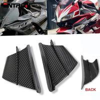 1คู่สำหรับ Cbr1000rr Cbr600rr สปอยเลอร์ Cbr300r Cbr500r Cbr650r ปีกแอโรไดนามิกสปอยเลอร์ที่หักเหของรถจักรยานยนต์อุปกรณ์เสริม