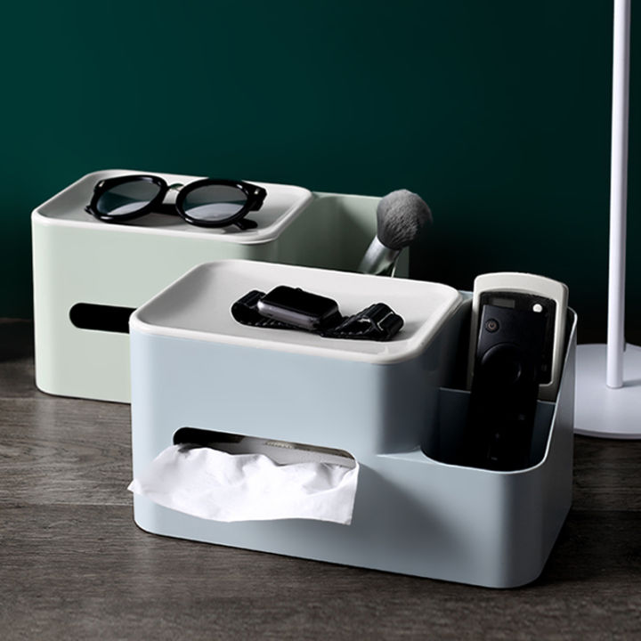 tissue-box-paper-box-household-living-room-dining-table-nordic-simple-and-lovely-remote-control-storage-function