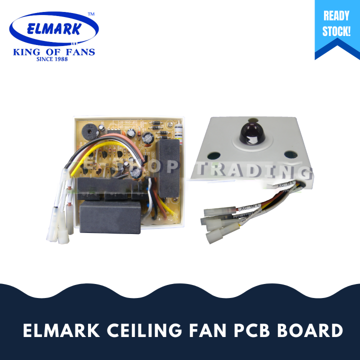 [ORIGINAL] EL923 / i FAN ELMARK CEILING FAN PCB BOARD Lazada