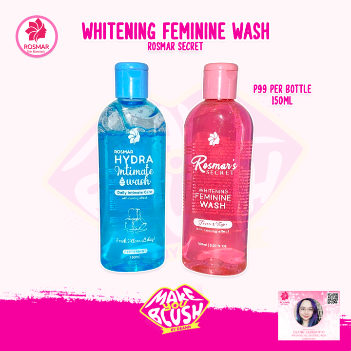 Rosmar’s Secret Feminine Wash Rosmar Hydra Intimate Wash Lazada PH