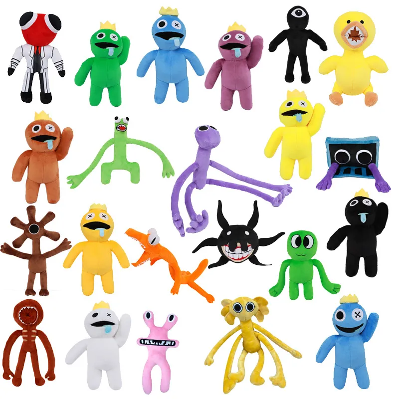 12pcs Roblox Jogo Rainbow Amigos Figura de Ação Blue Green Doll Pvc Toy  Collectible Model Toys Kids Presente de Natal