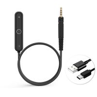 ✕ Bluetooth 5.0 Stereo Handsfree A2DP Adapter Receiver for Audio Technica ATH-M50X ATH-M40X ATH-M70X ATH-M60X ATH M70X Headphones