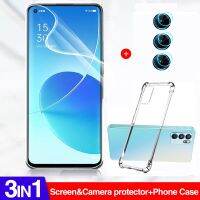 （SPOT EXPRESS）3in1Film สำหรับ Oppo เคส Reno65G สำหรับ Oppo Reno 66Pro 5GLensFilm ไม่ใช่กระจก