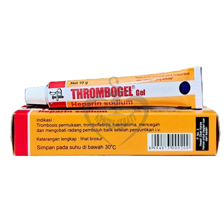 Thrombogel 10gr Salep Bengkak Memar Lazada Indonesia